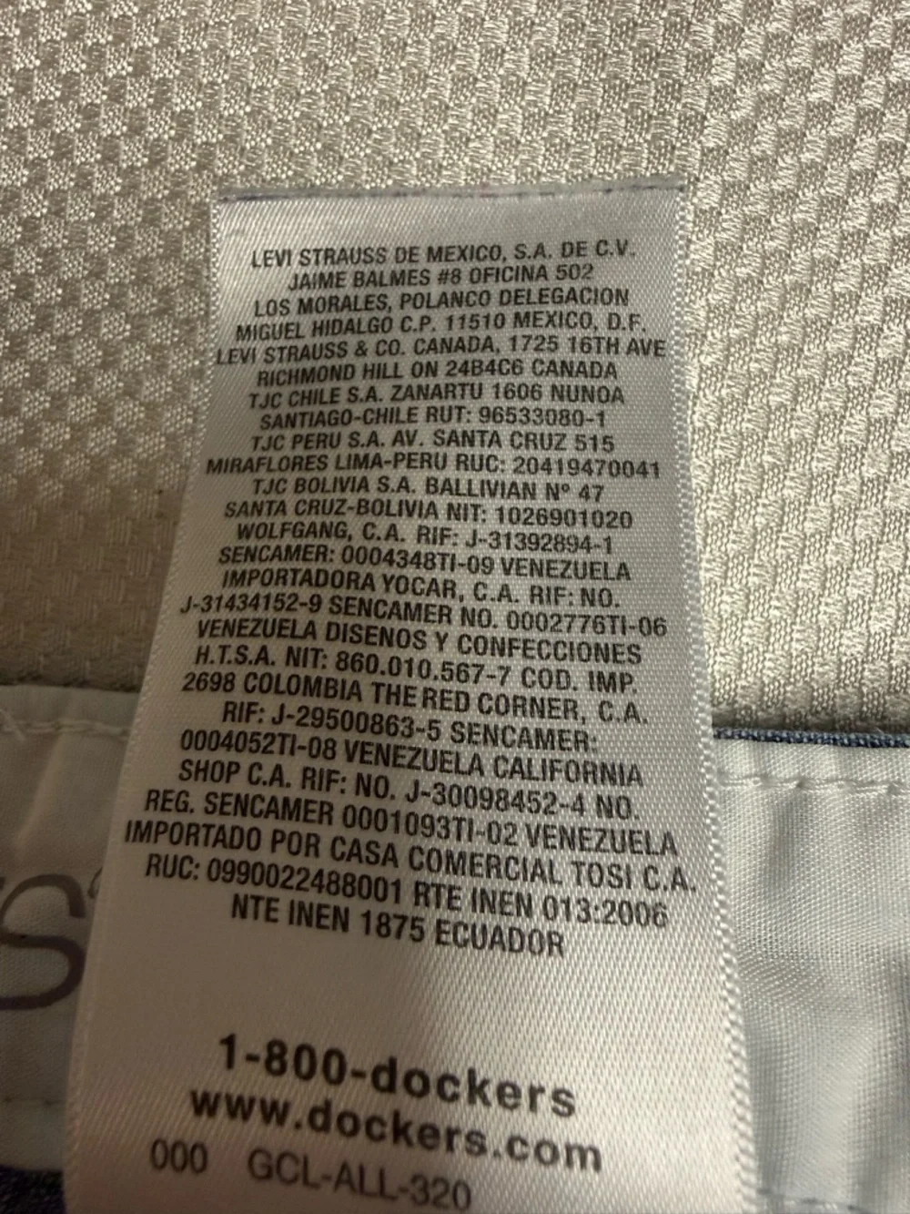 Dockers Light Blue Chambray Mini Skirt - Picture 9 of 9